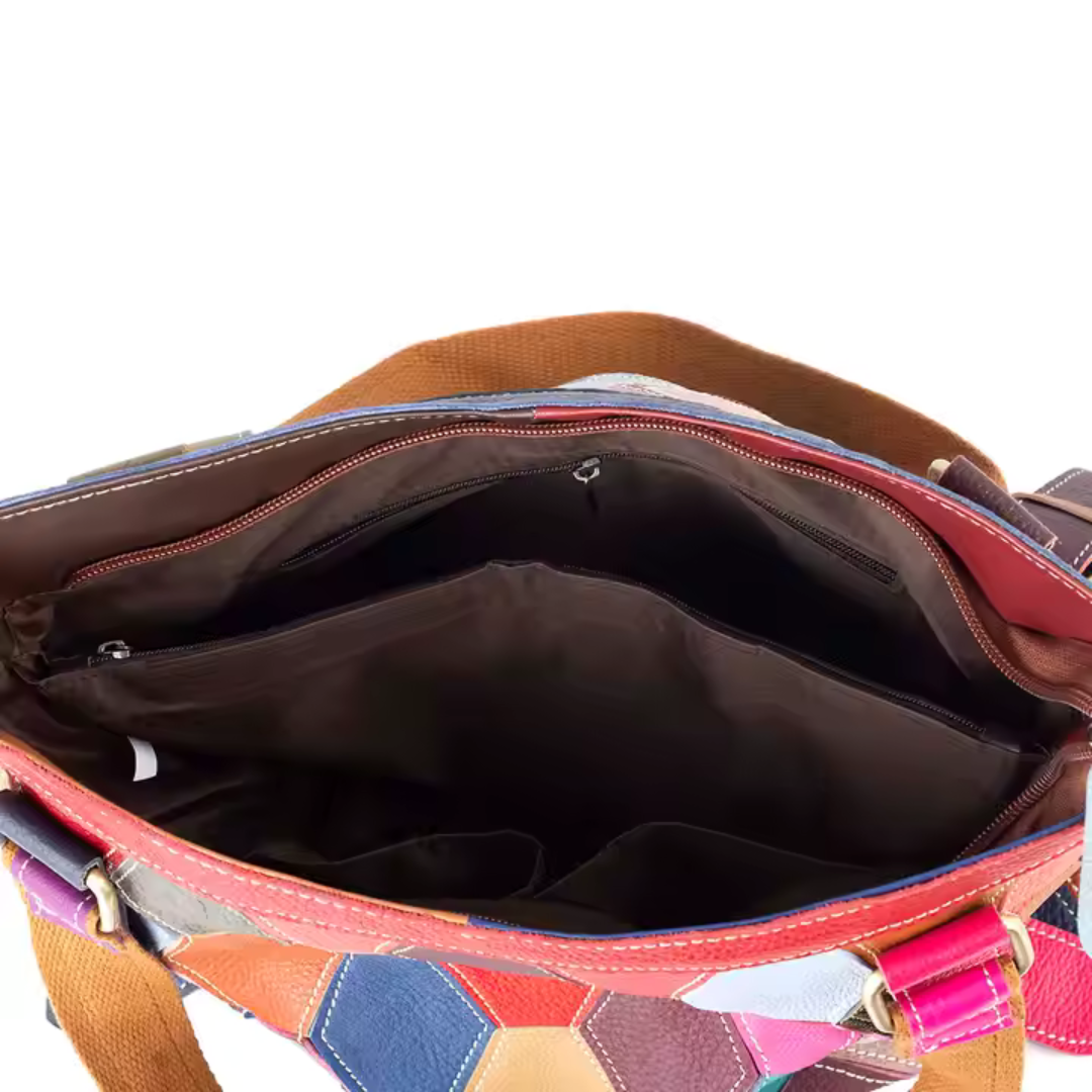 Colorea תיק כתף צבעוני לנשים